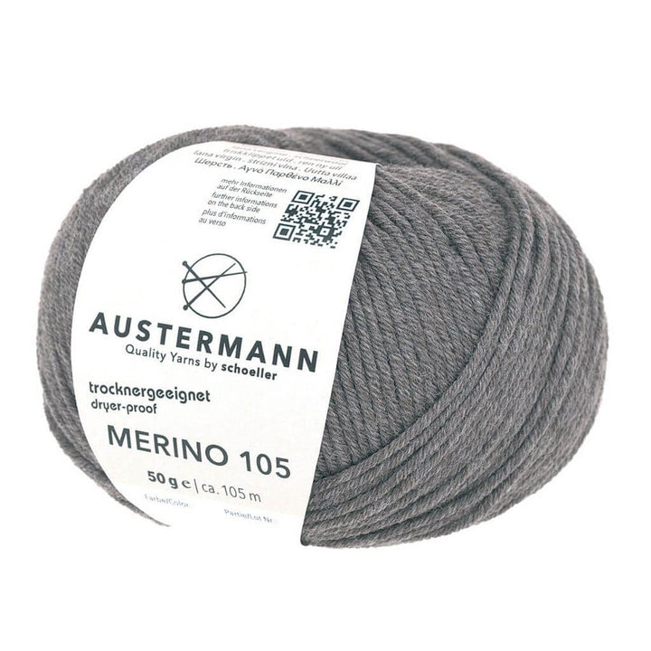 Austermann Merino 105, Farbe 338 Braunmeliert – Merino bei Lieblingsgarn