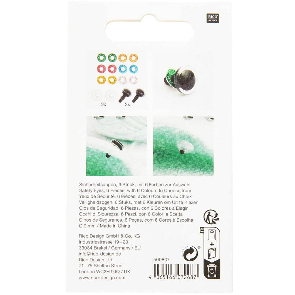 Rico Design Sicherheitsaugen bei bei bei bei bei bei bei bei bei bei bei bei bei bei bei bei Lieblingsgarn