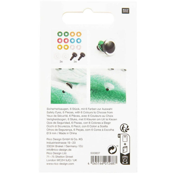 Rico Design Sicherheitsaugen bei bei bei bei bei bei bei bei bei bei bei bei bei bei bei bei Lieblingsgarn