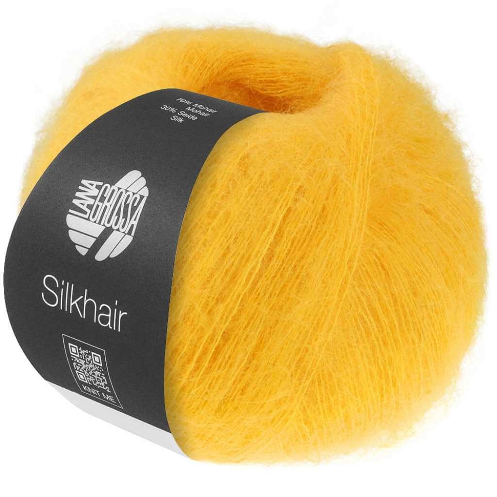 Lana Grossa 221 - Dottergelb Lana Grossa Silkhair Lieblingsgarn