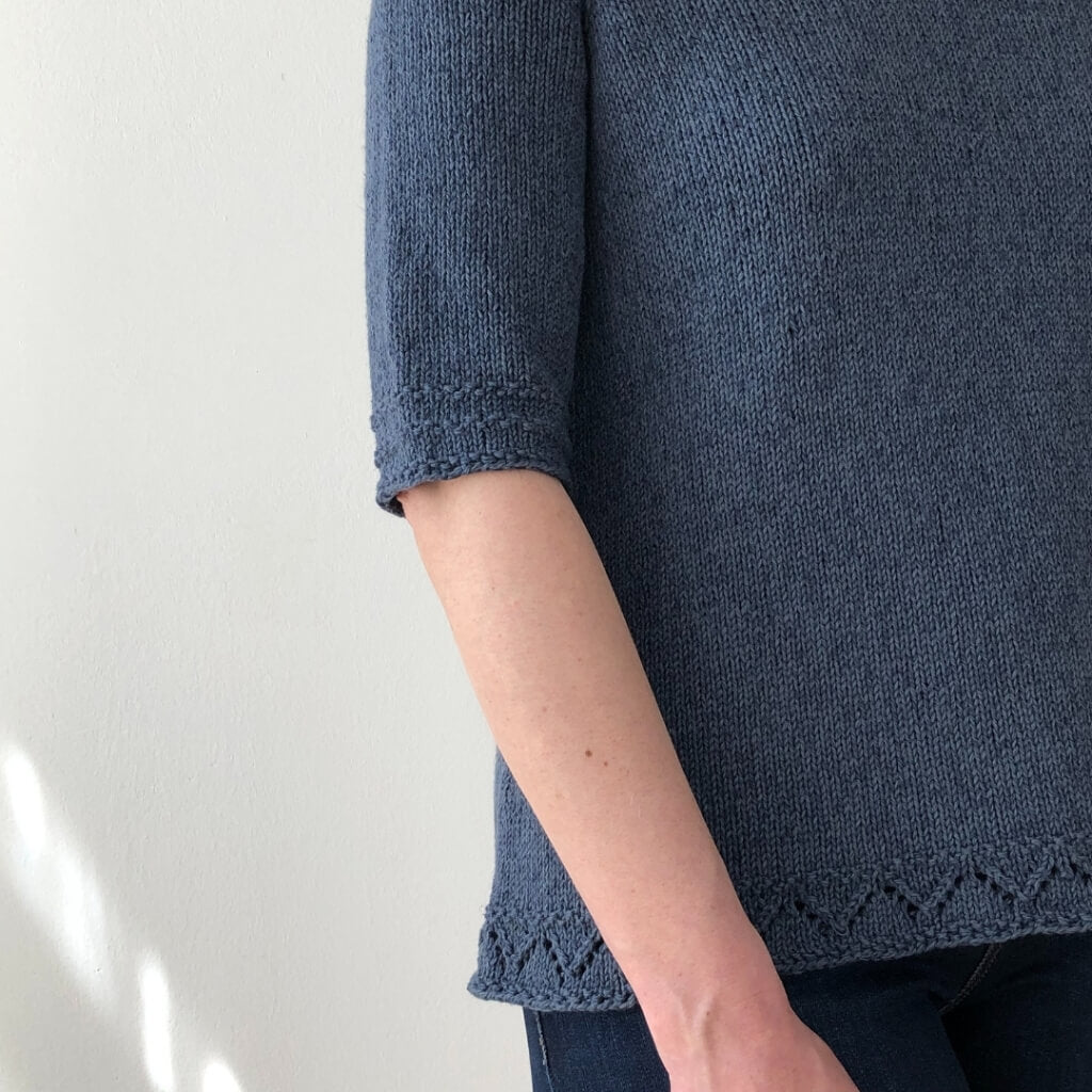 Christina Körber-Reith Simply Denim Shirt Strickanleitung - Christina Körber-Reith (PDF) bei bei bei bei bei Lieblingsgarn