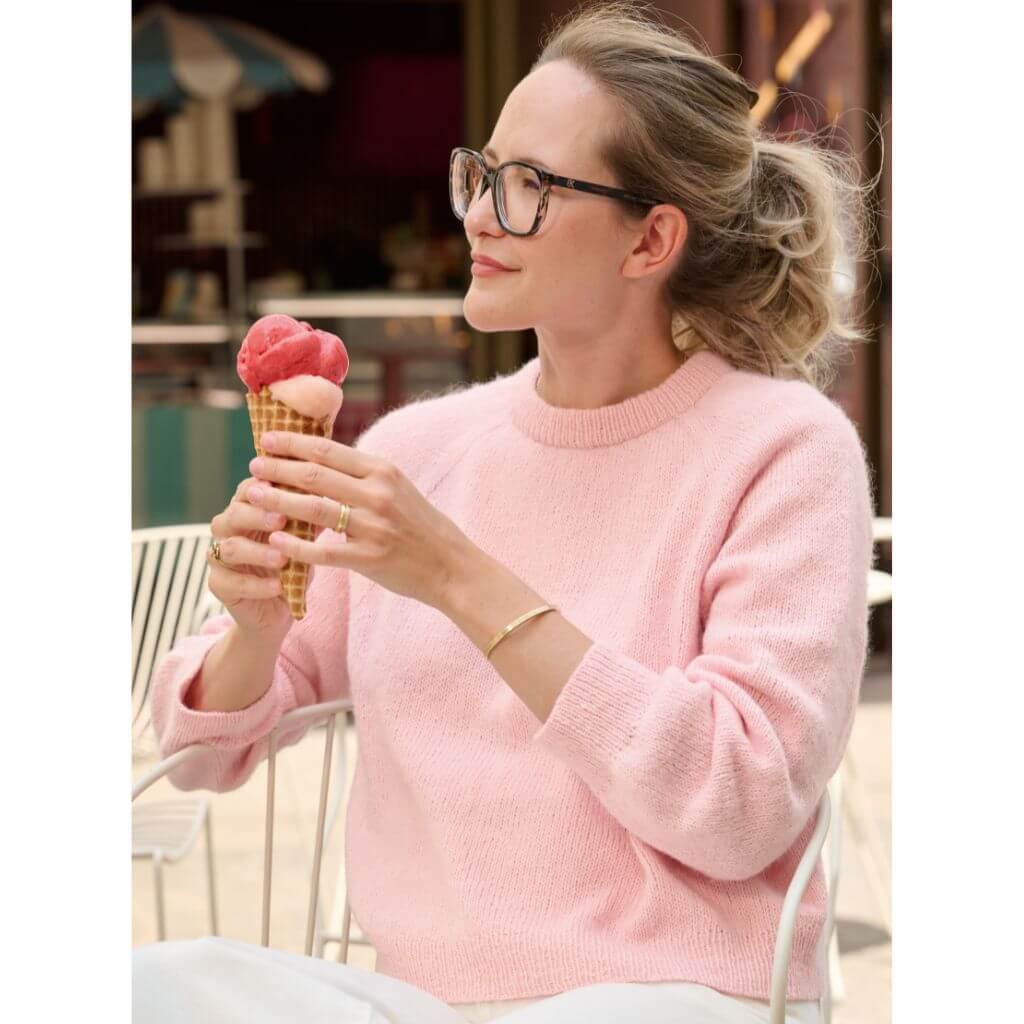 Lana Grossa Pattern Classy Raglan Pullover 23 &amp; 24 Maschen Strickanleitung - Lana Grossa (Heft) Lieblingsgarn
