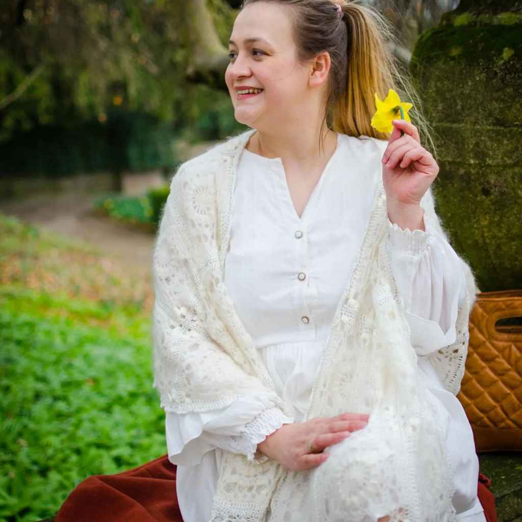 cickadesign Pattern Tuch Snowdrop Shawl Häkelanleitung - Cicka Design (PDF) Lieblingsgarn