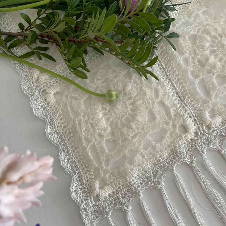 cickadesign Pattern Tuch Snowdrop Shawl Häkelanleitung - Cicka Design (PDF) Lieblingsgarn