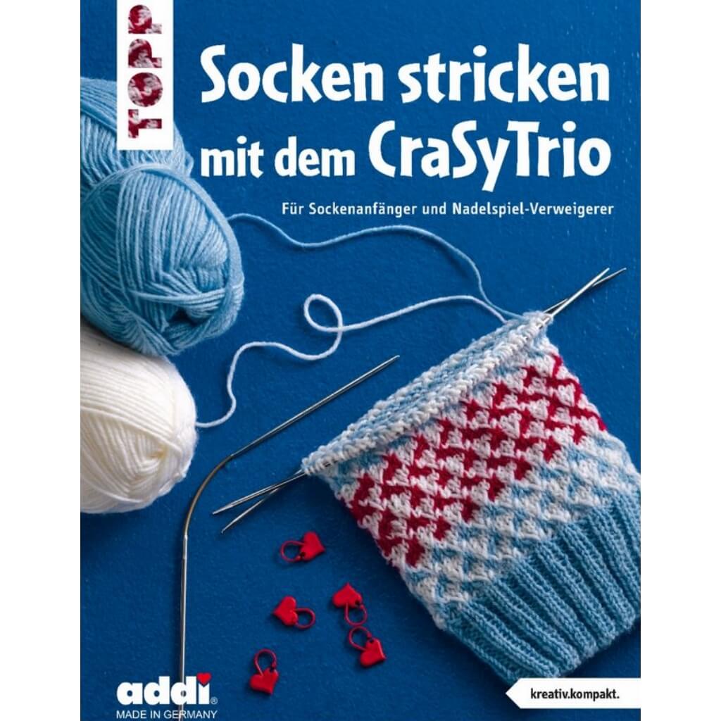 Topp TOPP Strickbuch: Socken stricken mit CraSyTrio von addi Lieblingsgarn