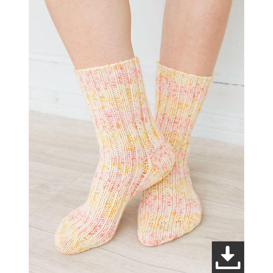 Drops Spring Sole Socks Strickanleitung - Drops Design (PDF) bei bei bei bei bei bei bei bei bei bei bei bei Lieblingsgarn