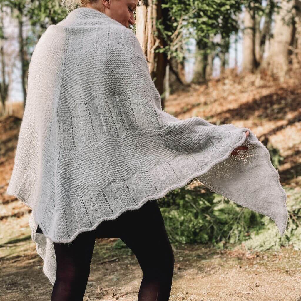 Katharina Lehmann Dreieckstuch Stella Shawl Strickanleitung - Rina Lehmann (PDF) Lieblingsgarn
