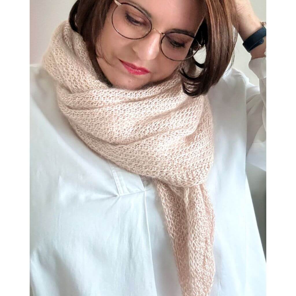 Strickfisch Halstuch XXL Lyn Strickanleitung - StrickFisch (PDF) bei bei bei bei bei bei bei bei bei bei Lieblingsgarn