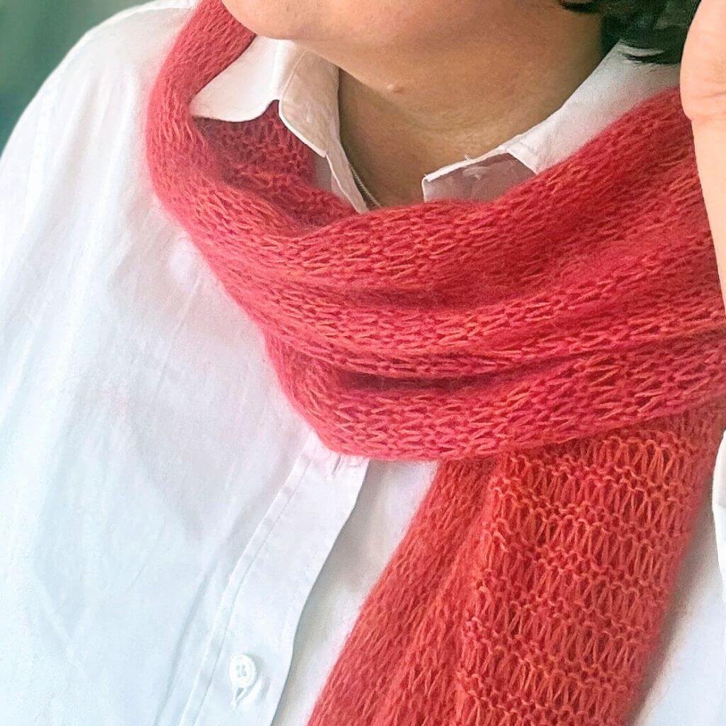 Strickfisch Pattern Schal Morgenrot Strickanleitung - StrickFisch (PDF) bei bei bei bei bei bei bei bei bei bei Lieblingsgarn