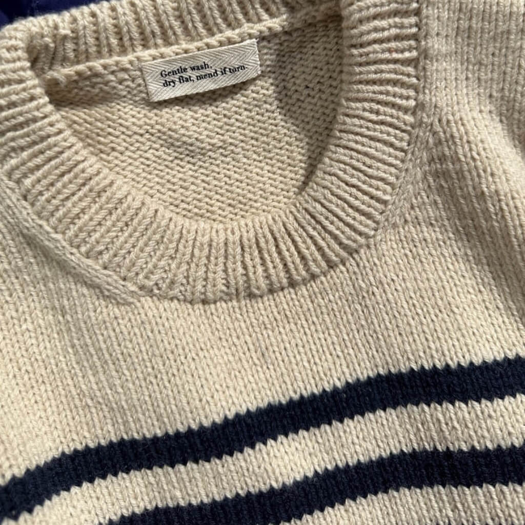 PetiteKnit Pattern Streifenpullover Lyon Sweater Strickanleitung - PetiteKnit (Heft) Lieblingsgarn
