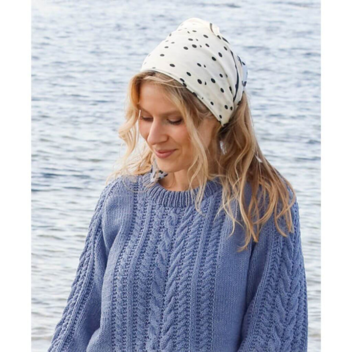 Drops Damen Pullover Swept Away Strickanleitung - Drops (PDF) Lieblingsgarn