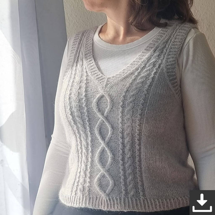 Miene Knits Sylva Slipover Strickanleitung - Miene Knits (PDF) bei bei bei bei bei bei bei bei bei bei bei Lieblingsgarn