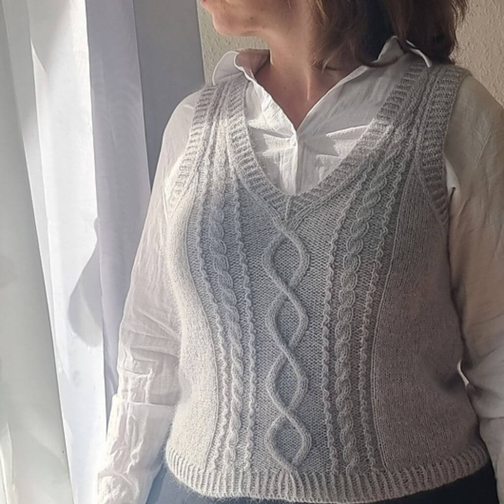 Miene Knits Sylva Slipover Strickanleitung - Miene Knits (PDF) bei bei bei bei bei bei bei bei bei bei bei Lieblingsgarn