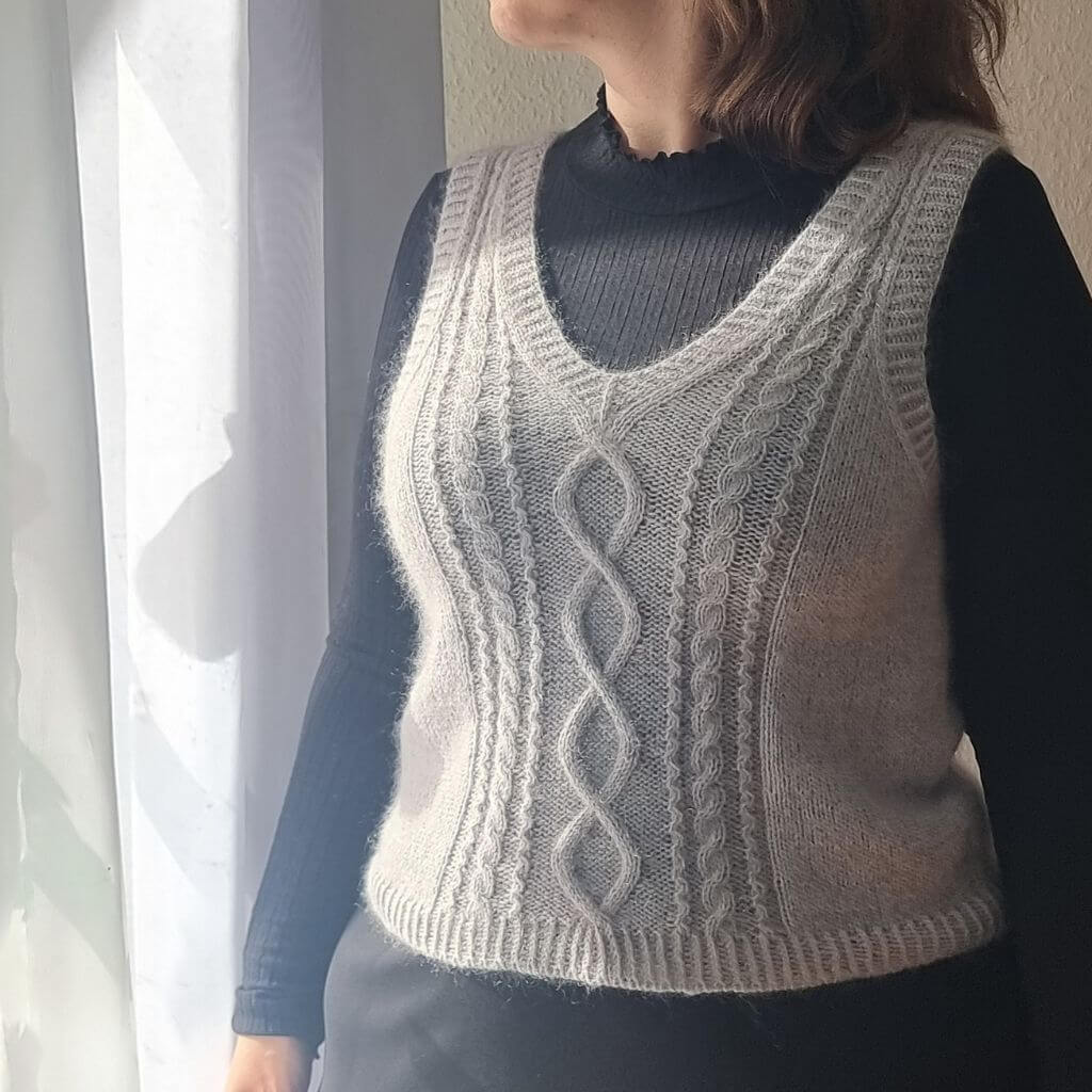 Miene Knits Sylva Slipover Strickanleitung - Miene Knits (PDF) bei bei bei bei bei bei bei bei bei bei bei Lieblingsgarn