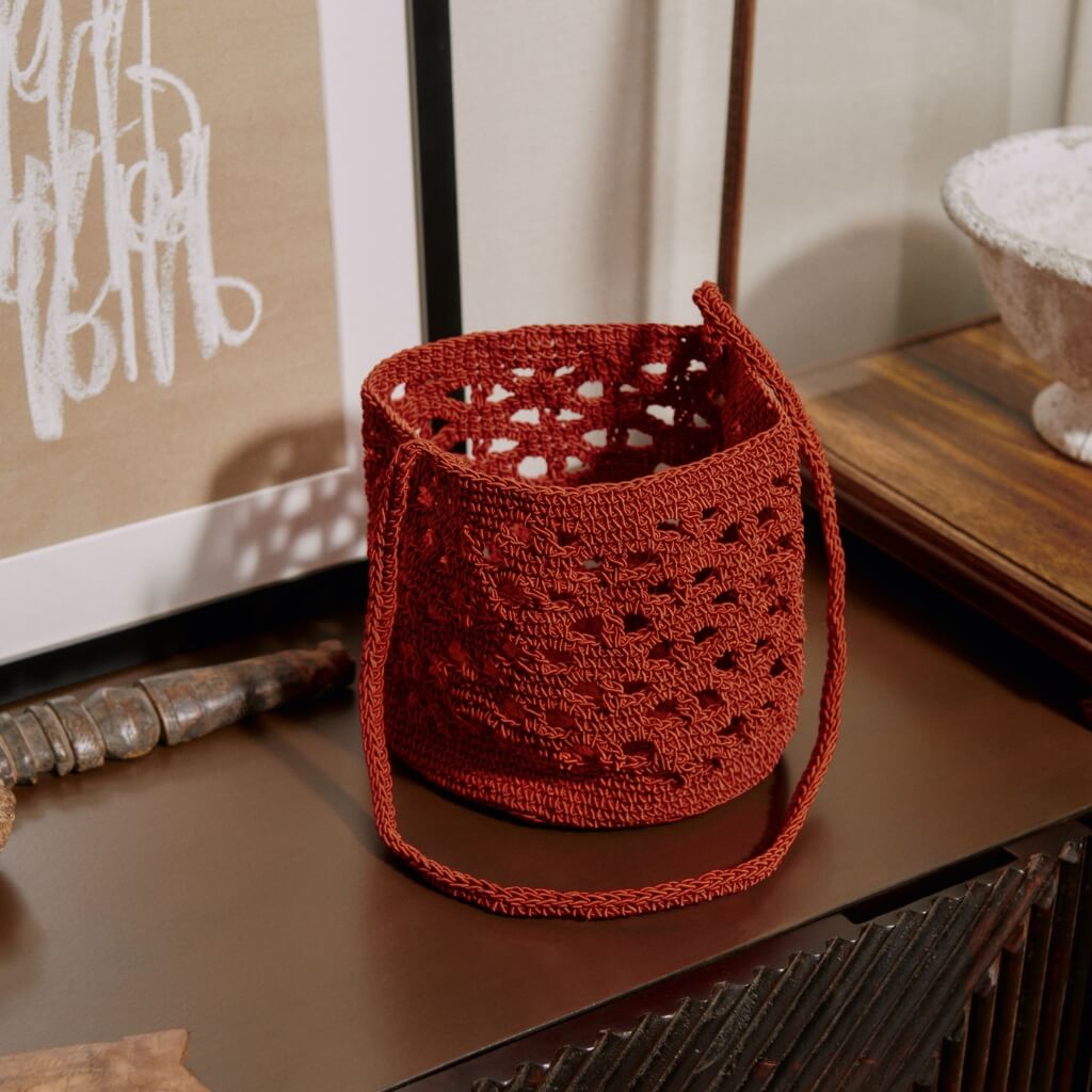 Lana Grossa Pattern Korbtasche Häkelset - Lana Grossa (PDF) Lieblingsgarn