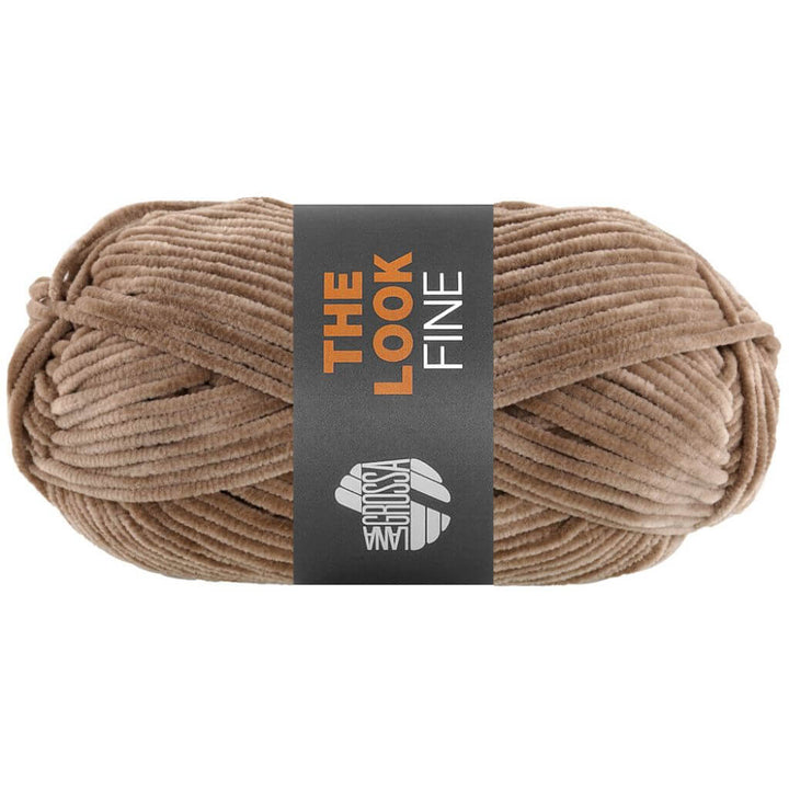 Lana Grossa The Look Fine, Farbe 124 Beige – Synthetik bei Lieblingsgarn