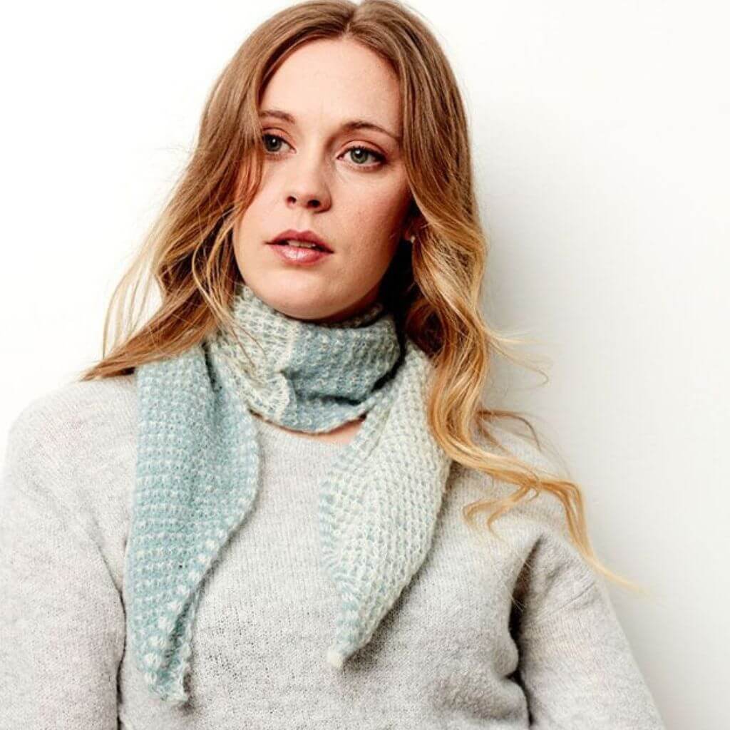 Topp TOPP Mini-Tücher stricken bei bei bei bei bei bei bei bei bei bei bei bei Lieblingsgarn