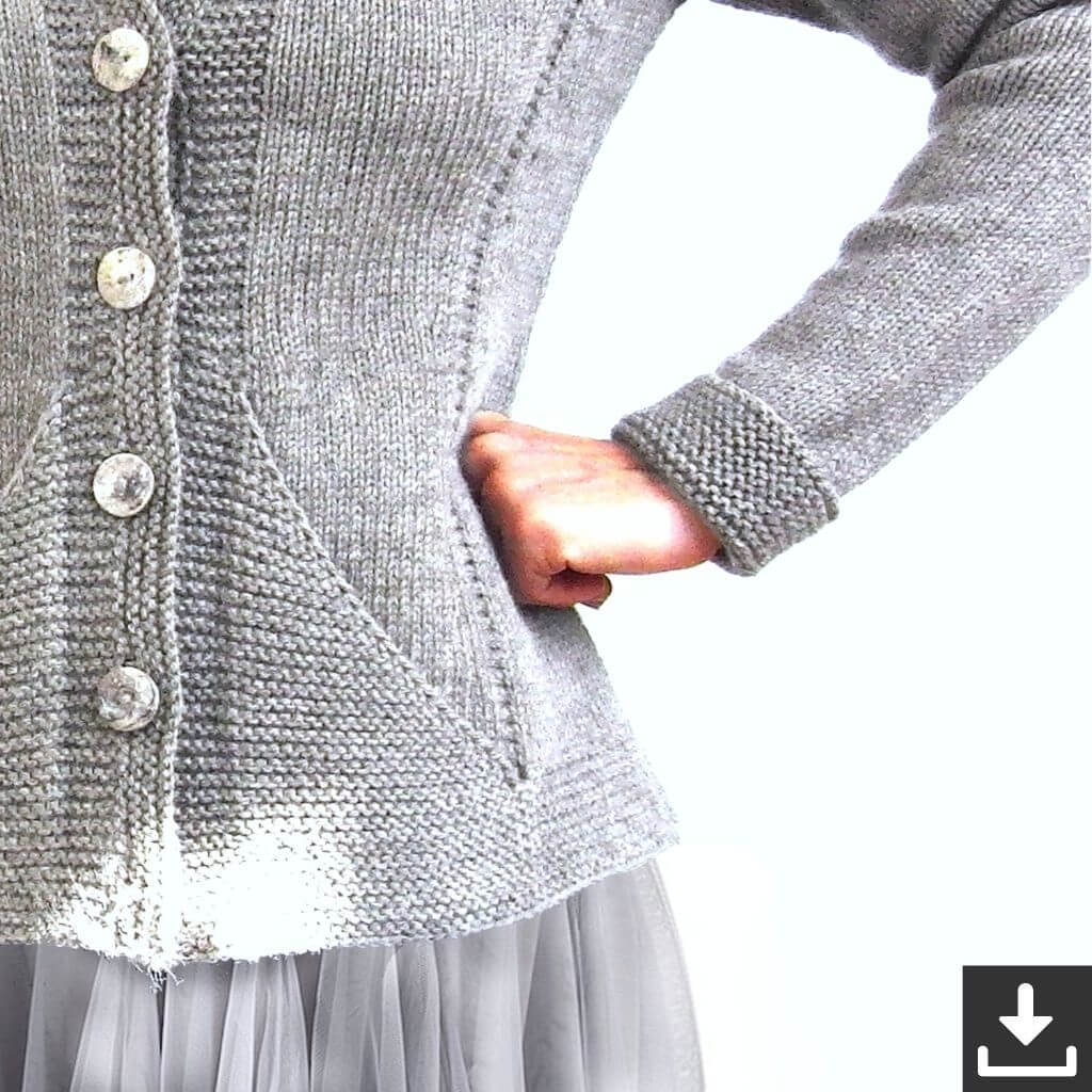 Hinterm Stein Triangle Jacket Strickanleitung - Hinterm Stein (PDF) bei bei bei bei bei bei bei bei bei bei Lieblingsgarn