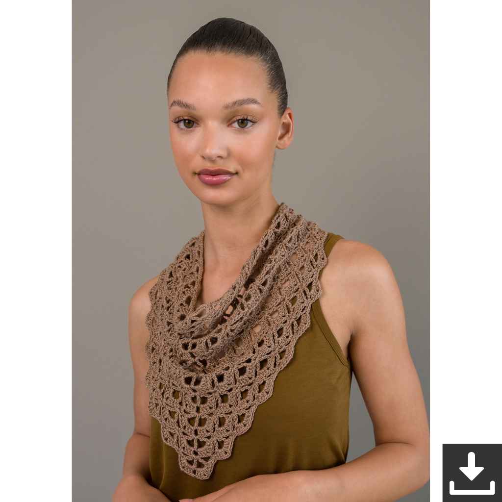 Lana Grossa Pattern Tuch Modell 7 Häkeltuch Häkelanleitung - Lana Grossa (PDF) Lieblingsgarn