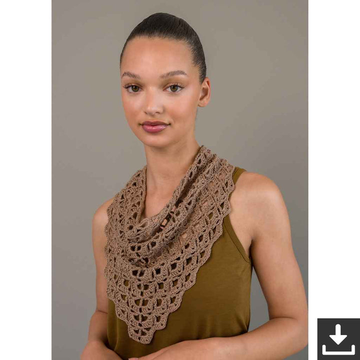 Lana Grossa Pattern Tuch Modell 7 Häkeltuch Häkelanleitung - Lana Grossa (PDF) Lieblingsgarn