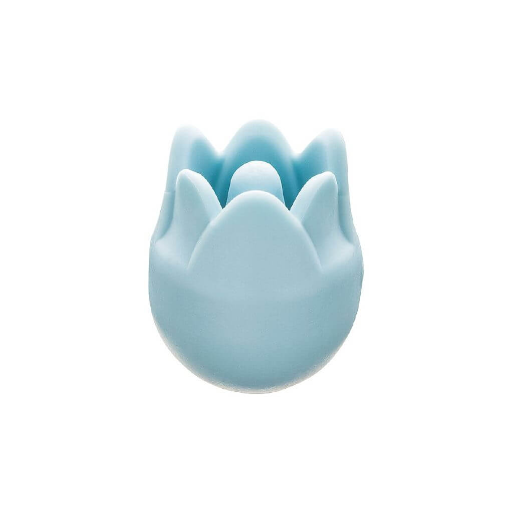 Tulip Spitzenschoner, Farbe Blau – Kunststoff bei Lieblingsgarn