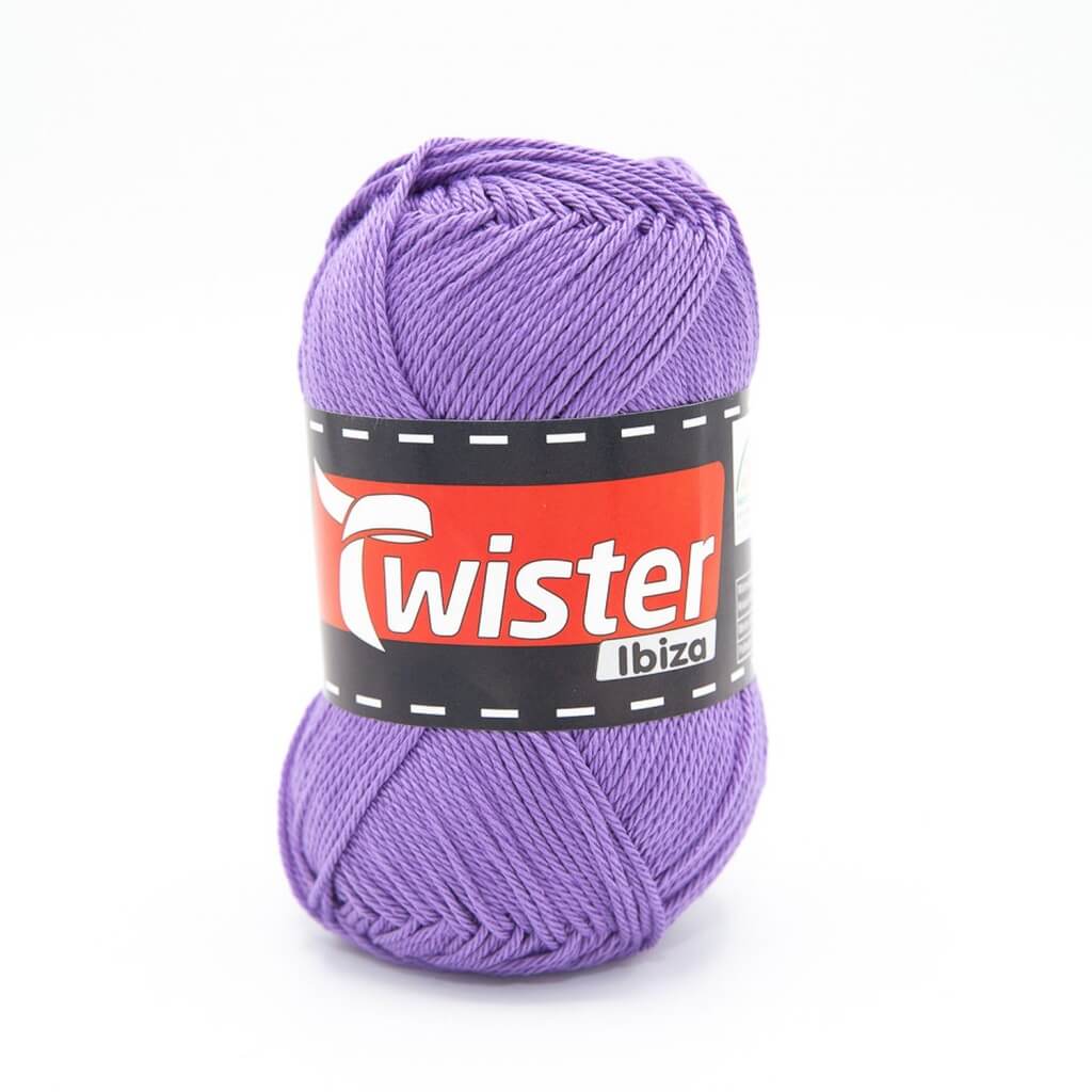 Twister Ibiza Uni, Farbe 43 Flieder – Baumwolle bei Lieblingsgarn
