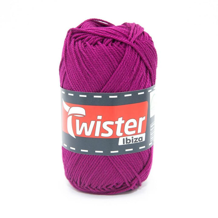 Twister Ibiza Uni, Farbe 36 Fuchsia – Baumwolle bei Lieblingsgarn