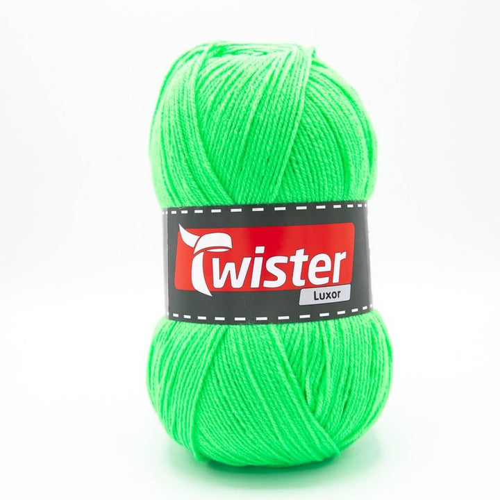 Twister 73 - Neongrün Twister Luxor Uni 150g Lieblingsgarn