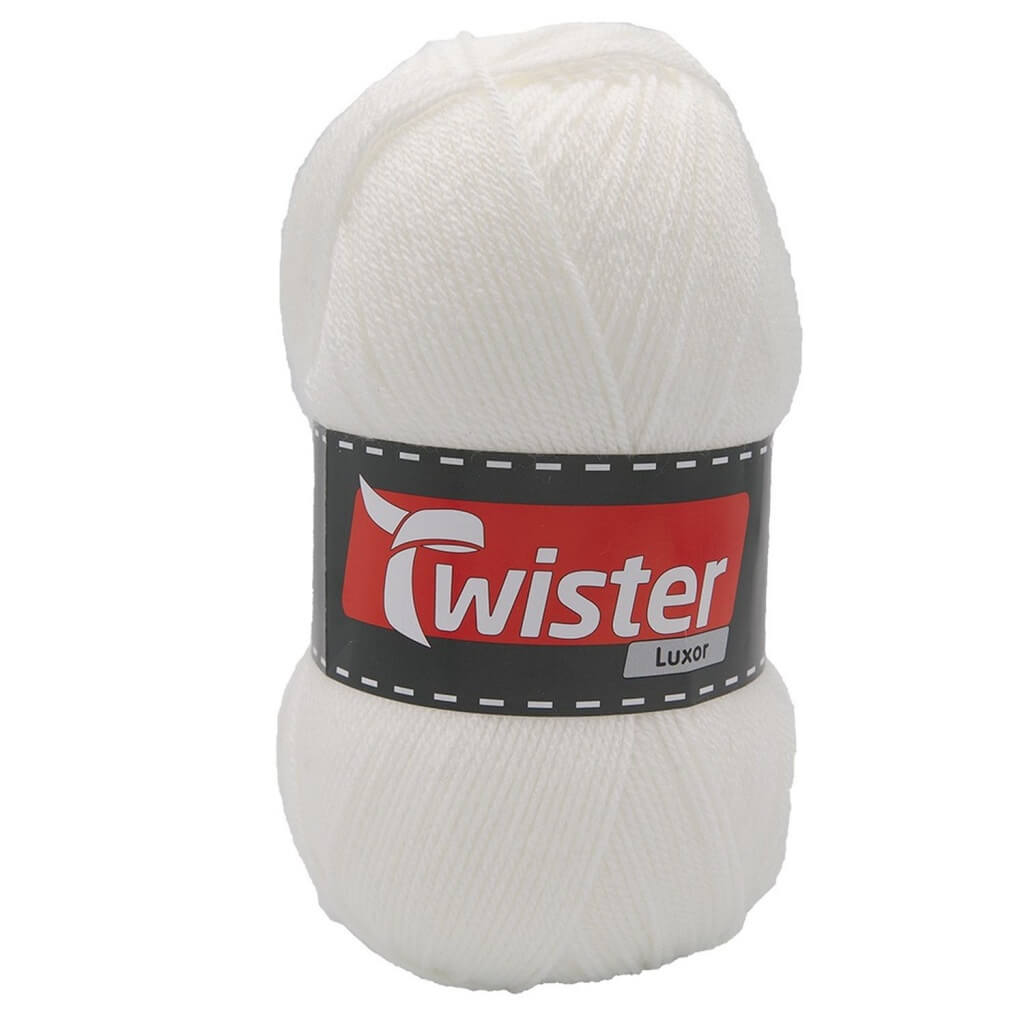 Twister 10 - Weiß Twister Luxor Uni 150g Lieblingsgarn