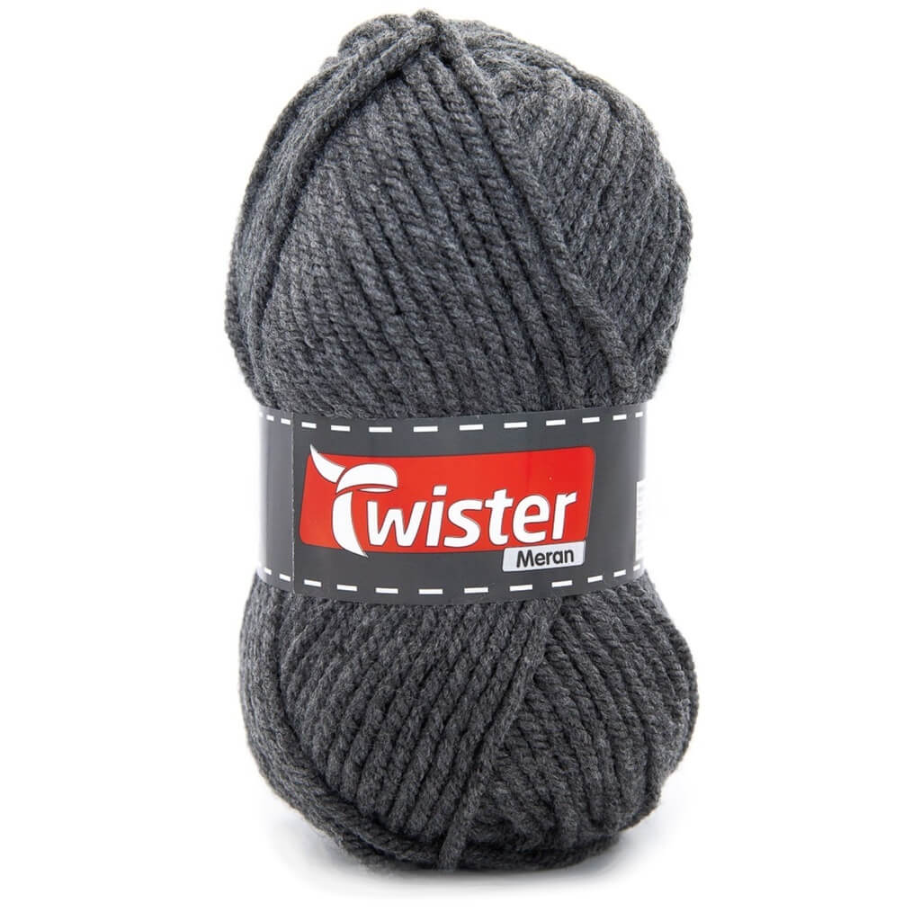 Twister 19 - Anthrazit Twister Meran 100g Lieblingsgarn