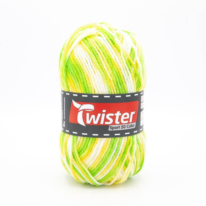 Twister 13 - Neongelb/Grün Twister Sport 50 Color Lieblingsgarn