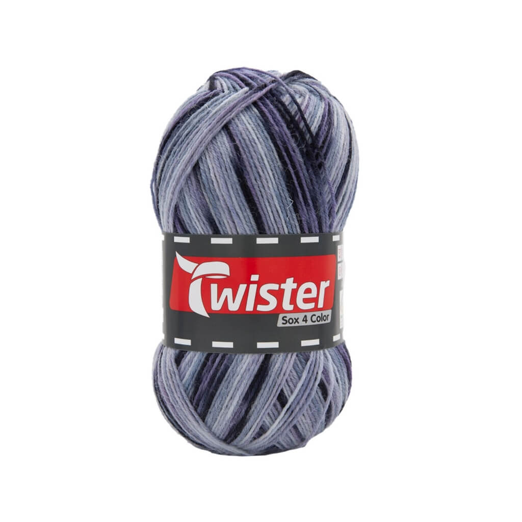 Twister 114 - Bleu Multi Twister Sox Color Lieblingsgarn