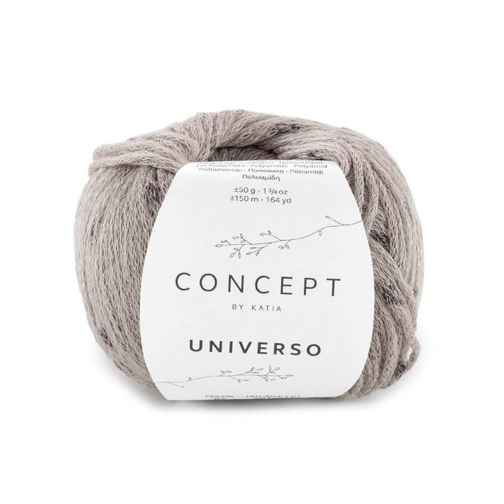 Katia Concept Universo, Farbe 53 Steingrau Silber – Synthetik und Viskose bei Lieblingsgarn