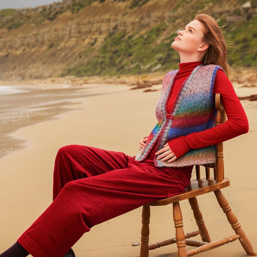 Weste Suki Strickanleitung - Lang Yarns (Heft)