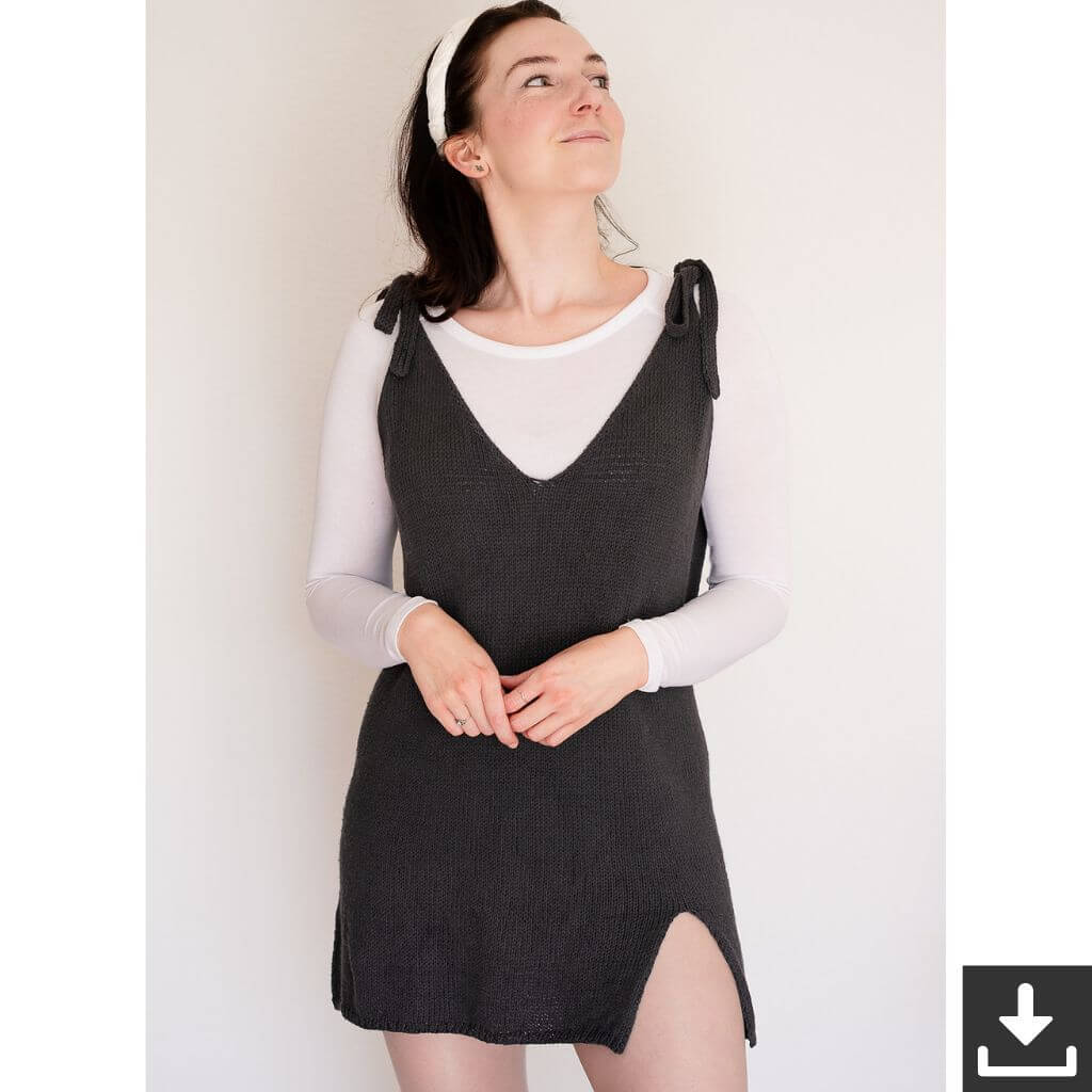Wisteria Knitting Pattern Bowline Kleid Strickanleitung - Wisteria Knitting (PDF) bei bei bei bei bei bei bei Lieblingsgarn