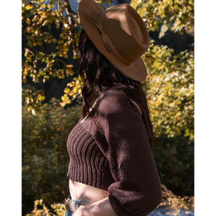 Wisteria Knitting Pattern Daisy Blouse Strickanleitung - Wisteria Knitting (PDF) bei bei bei bei bei bei bei Lieblingsgarn