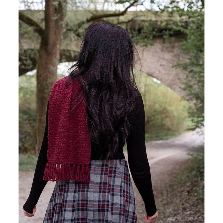 Wisteria Knitting Pattern Falling Leaves Schal Strickanleitung - Wisteria Knitting (PDF) bei bei bei bei bei Lieblingsgarn