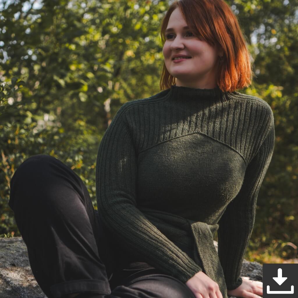Yarn Me Up Auri Shirt Strickanleitung- Yarn Me Up (PDF) Lieblingsgarn