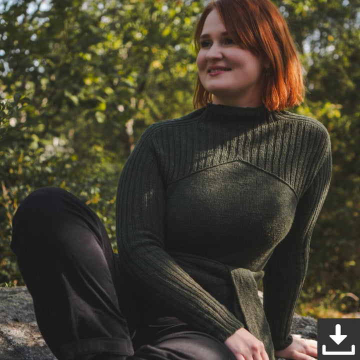 Yarn Me Up Auri Shirt Strickanleitung- Yarn Me Up (PDF) Lieblingsgarn