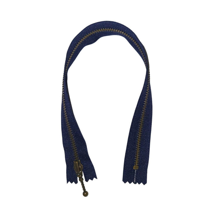 YKK 058 Marine / 36 cm YKK Reißverschluss nicht teilbar 36 cm Lieblingsgarn