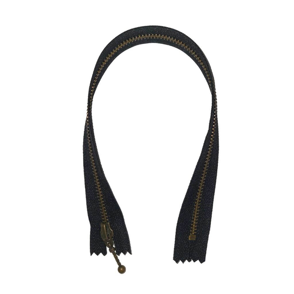 YKK 580 Schwarz / 36 cm YKK Reißverschluss nicht teilbar 36 cm Lieblingsgarn