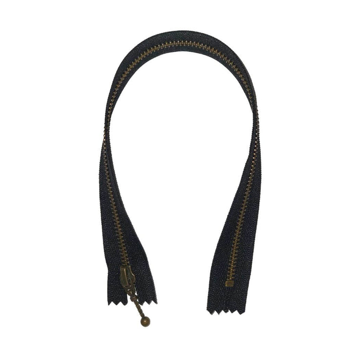 YKK 580 Schwarz / 36 cm YKK Reißverschluss nicht teilbar 36 cm Lieblingsgarn