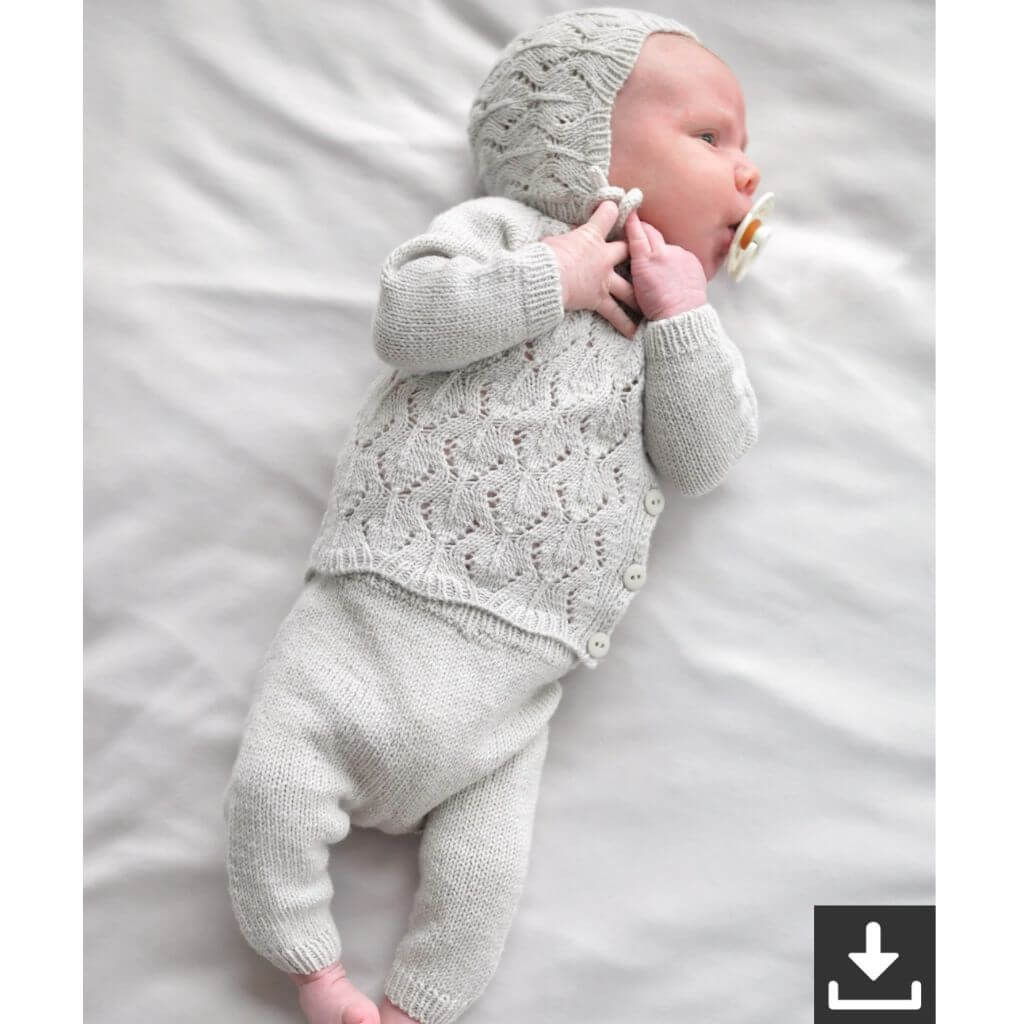 Yndestrikk Pattern Baby Set Lille Spire Strickanleitung - Yndestrikk (PDF) Lieblingsgarn