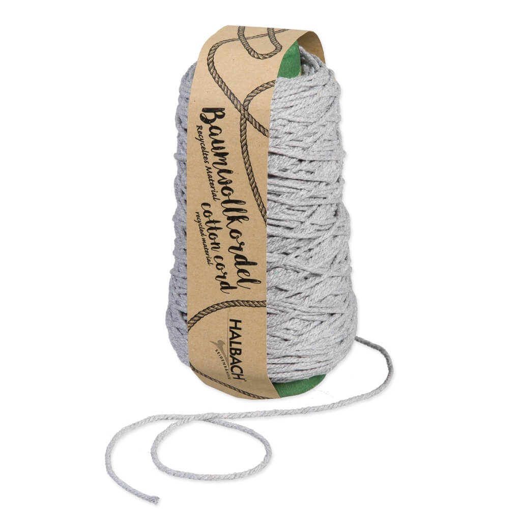 Halbach Makramee Garn 2 mm x 150 m gedreht 21 - grey bei bei bei bei bei bei bei bei bei bei bei bei bei Lieblingsgarn