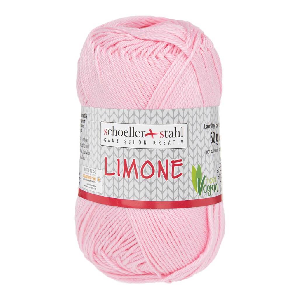 Schoeller + Stahl Limone 50g - Baumwollgarn 108 - Rosa Lieblingsgarn
