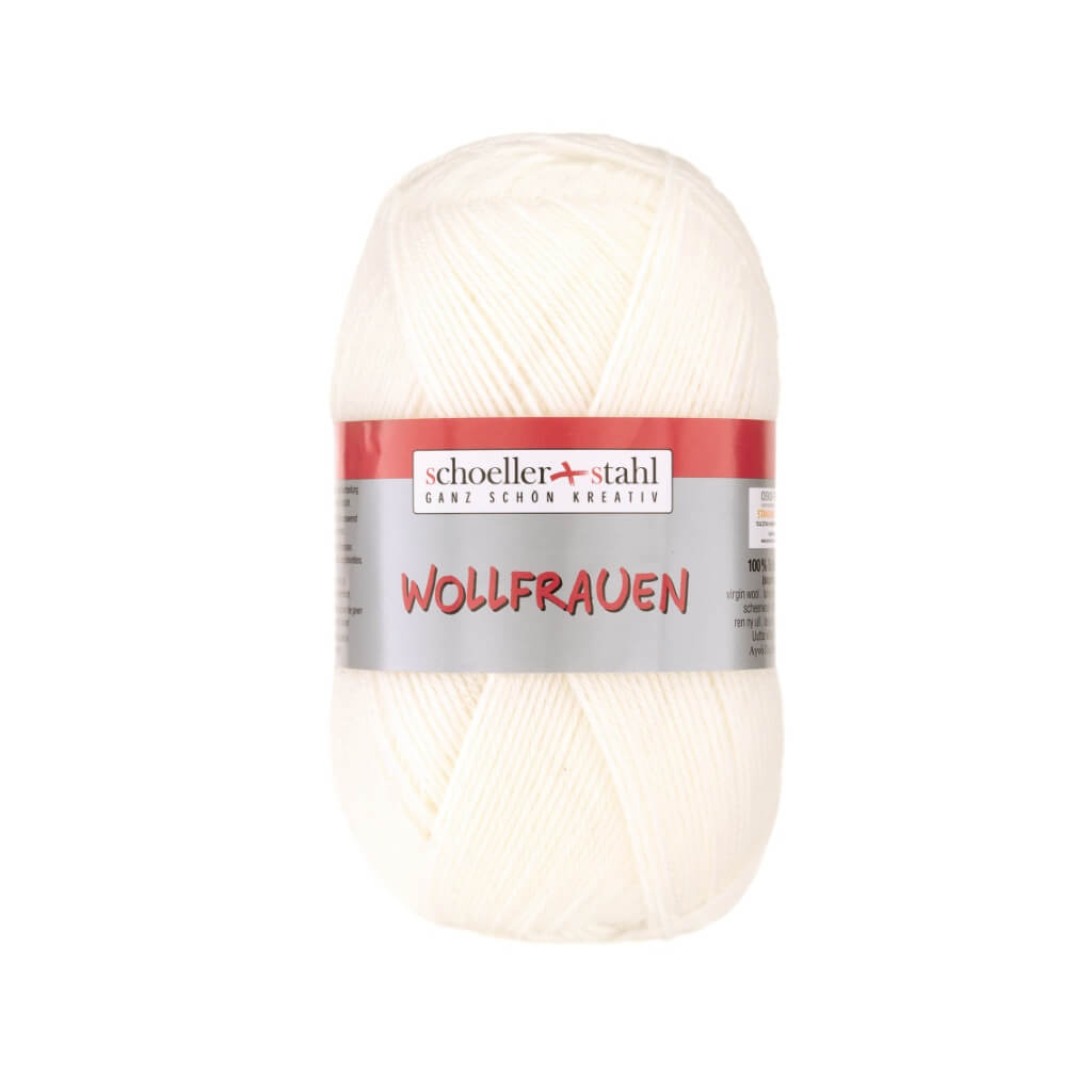 Schoeller + Stahl Wollfrauen-Rheuma 50g 1 - Weiss Lieblingsgarn