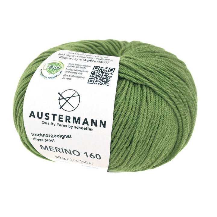Austermann Merino 160 Exp 50g 240 - Absinth Lieblingsgarn