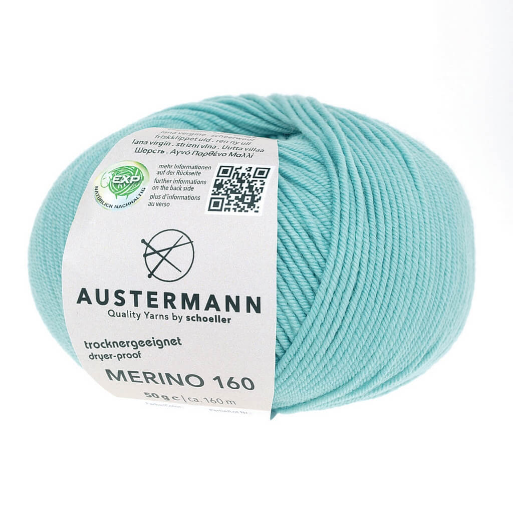Austermann Merino 160 Exp 50g 262 - Curacao Lieblingsgarn