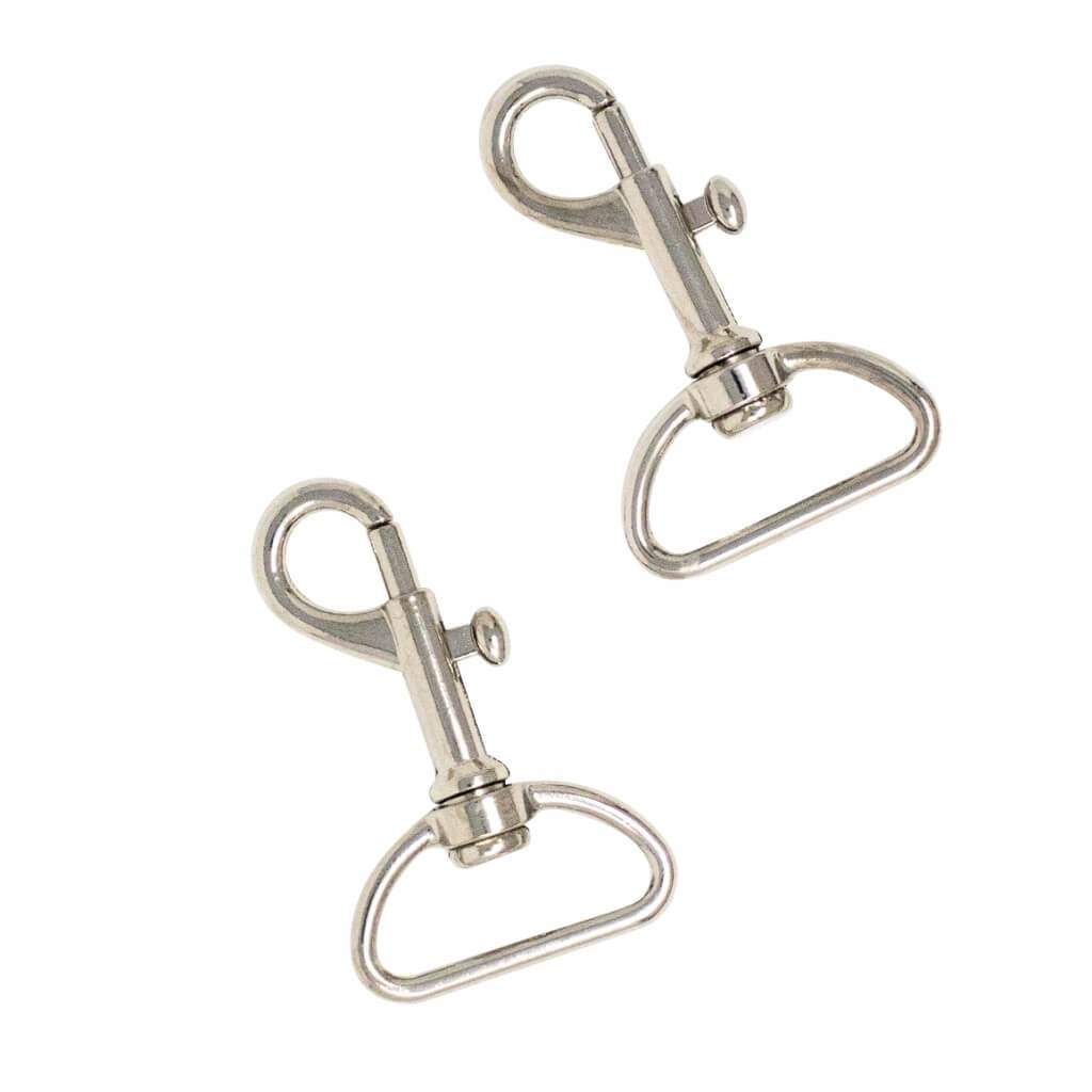 Set aus 2 Karabinerhaken für Schlüsselanhänger Lieblingsgarn