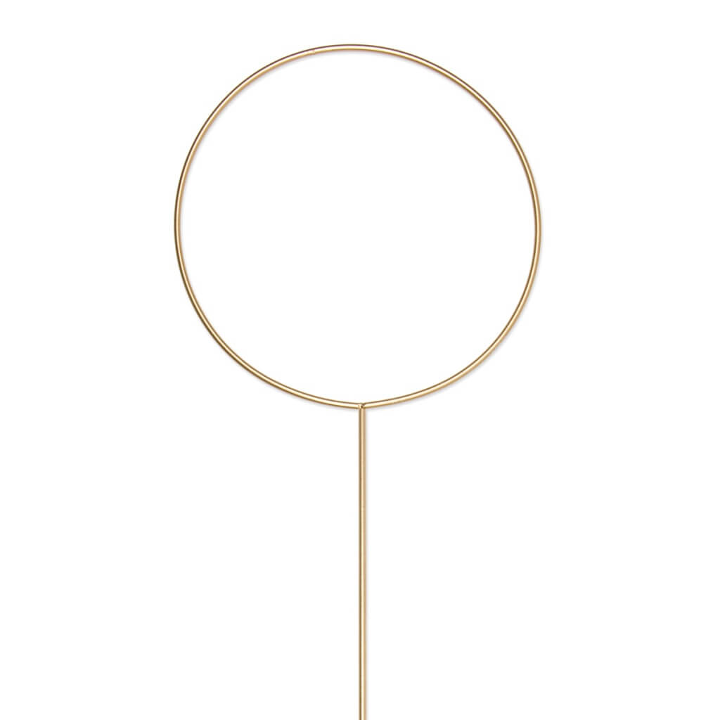 Halbach Metallring mit Stecker Ø 20 cm gold Lieblingsgarn